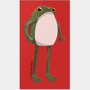 Frogson the Frog Posters and Art